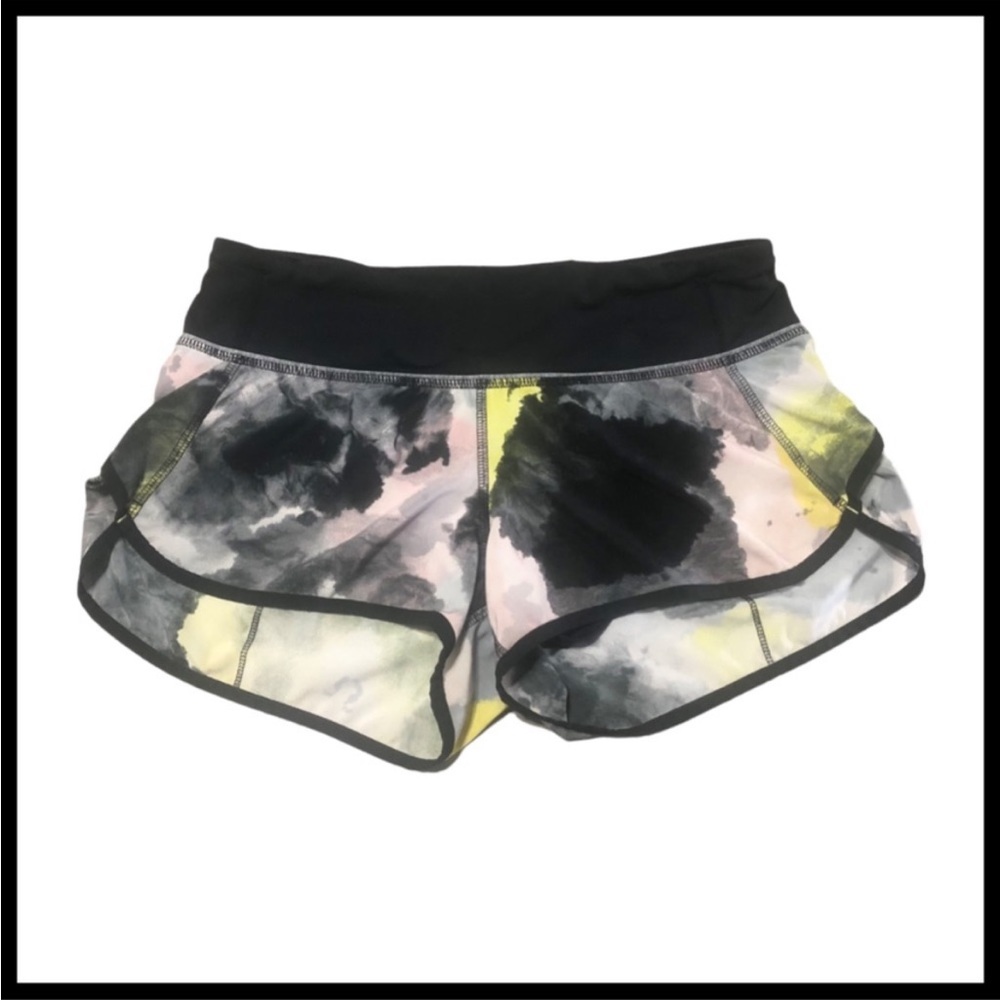 LULULEMON RARE Speed Short in Citron Tinted Canvas